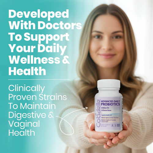 Advanced Women’s Probiotic for Gut Health, Vaginal Microbiome, UTI & Immunity Support